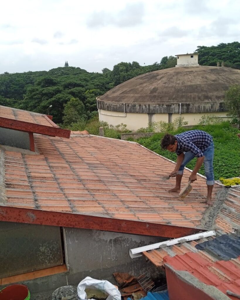 slope roof waterproofing